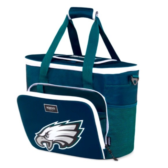 Philadelphia Eagles NFL Tailgate Tote Igloo Cooler Bag 28-Can Capacity New - Picture 1 of 10